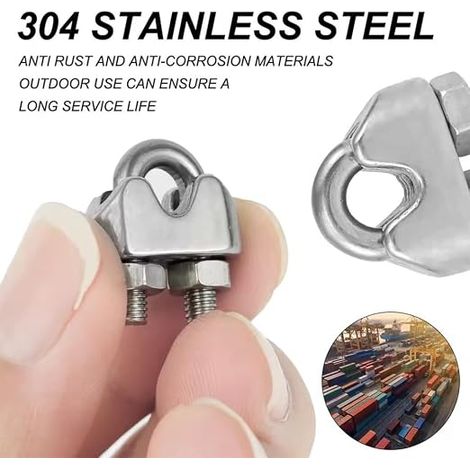 15 m M6 Tensioner Cable Stainless Steel Cable 5 mm Balustradem Kit (1/4)