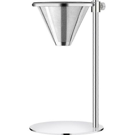 Support réglable en acier inoxydable pour cafetière à filtre manuel avec filtre conique (1/5)