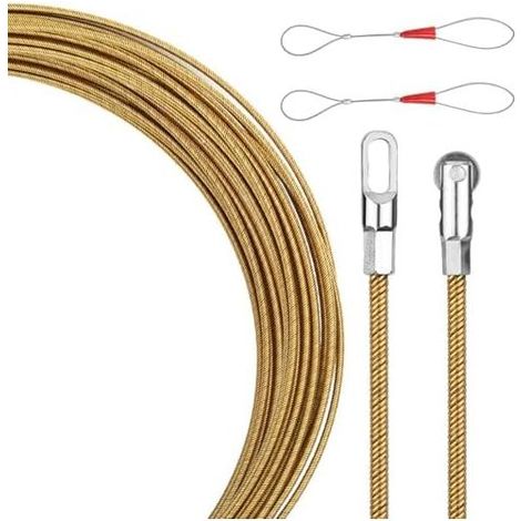 Elektrischer Kabelzieher für Elektriker - Drahtziehwerkzeug, Kabelbefestigung, Klebeband, 20 Meter. (1/5)