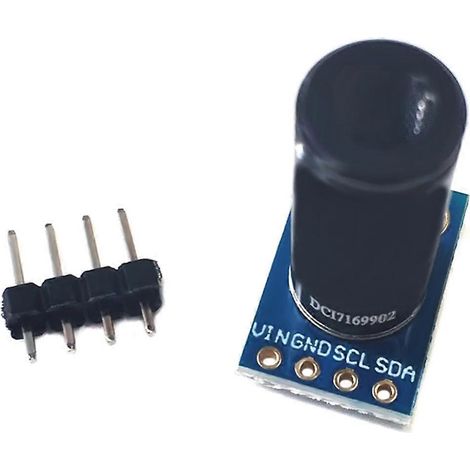 Module de capteur MLX90614ESF-DCI, capteur de température infrarouge GY-906-DCI, connecteur I2C, circuit imprimé électronique longue portée pour bricolage. (1/5)