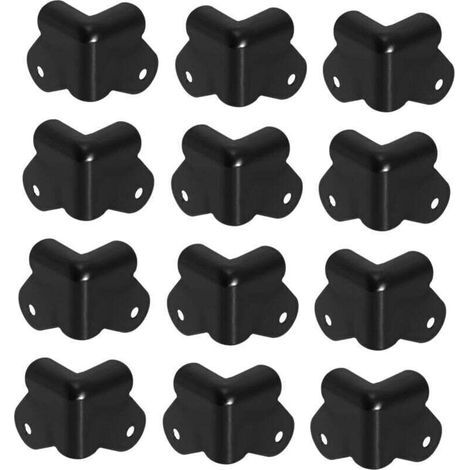 12 Pièces Haut-Parleur Wrap Angle Haut-Parleur Coin Haut-Parleur Cas Bords Garde Utile Coin Protecteur Pratique Coin Garde Haut-Parleur Coin Garde (1/4)