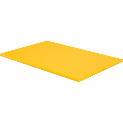 Schneidebrett 450x300x13 - gelb - HACCP (1/2)