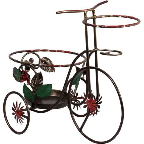 FIORIERA A FORMA DI FORMA BICICLETTA PICCOLA (1/4)