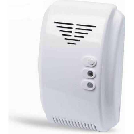 Détecteur de gaz,12V détecteur de gaz Alarme de capteur Propane Butane gpl Naturel Camping-Car Camping-Car RV Van ,Blanc (1/4)