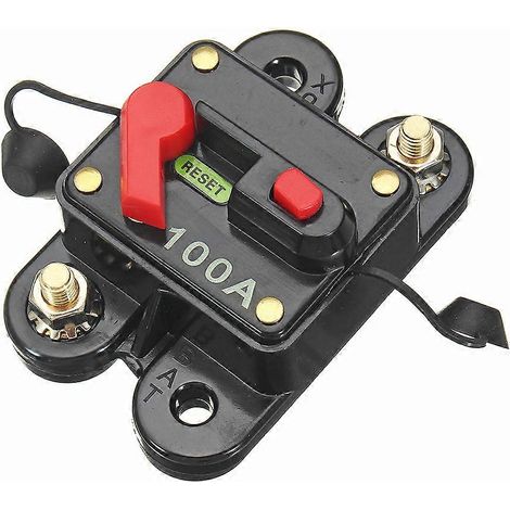 Interrupteur de sécurité automobile étanche en plastique 100A pour moteurs (1/5)