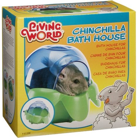 Bañera para chinchilla Living World