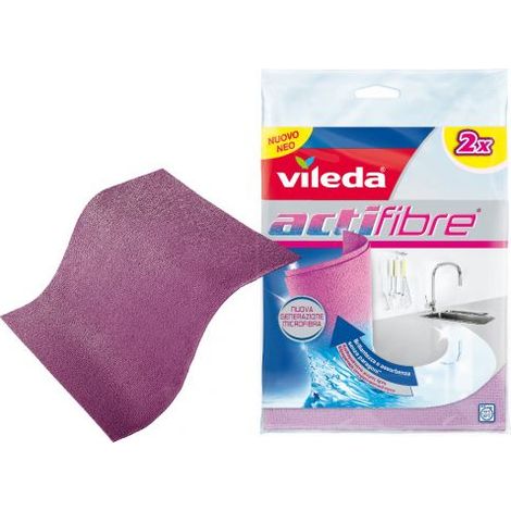 Vileda PANNO MULTIUSO ACTIFIBRE PZ. 2 cm. 29x29 24 CF