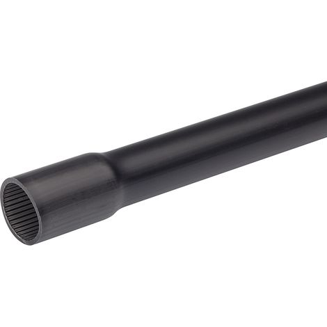 Schneider Electric – Tube IRL 25 mm – Longueur 3 mètres – Non propagateur de flamme – Pour bâtiments sensibles – IP 40, IK 07 – Noir RAL 9005