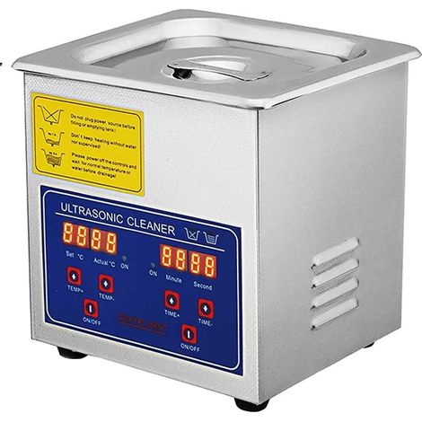 Nettoyeur Ultrasonique, Nettoyage en Profondeur, Design Convivial, 1.3L (1/2)