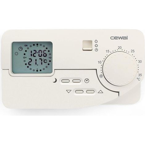 Cronotermostato con display programmazione giornaliera Life Premium