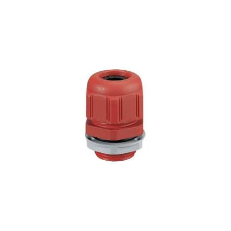 PRESSE-ÉTOUPE PLASTIQUE- IP68- ISO 16- POUR BOÎTE PLEXO INCENDIE- ROUGE RAL 3000 LEGRAND 091930