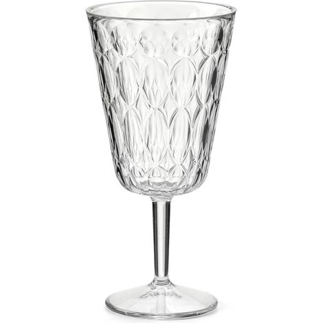 GUZZINI Calice "Vanity" 330 Ml in Cristallo Acrilico Trasparente– Bicchiere Elegante e Resistente per Tavola (1/3)