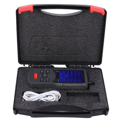 Moniteur de qualité de l'air, Détecteur de Température et d'humidité CO2 TVOC Testeur de qualité de l'air pour la Maison Test Multifonctionnel de qualité de l'air à Domicile (1/5)