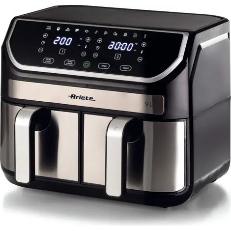 Ariete 4625/00 Freidora de aire caliente negro y plata (1/5)