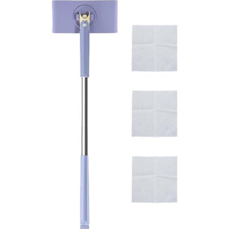 Serpillere Portable - Serpillère Mini pour Espaces Restreints Lavettes Compatibles Balai Nettoyeur Sol - Nettoyage Domestique (1/5)
