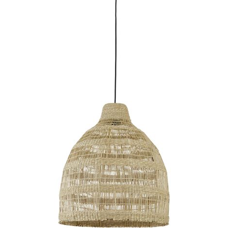 Light & Living - lampada a sospensione - Sagar - naturale - (1/4)