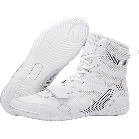 Wrestling Shoes for Men and Women, Sizes 38-46, Boxing Shoes with Non-Slip Rubber Soles, Lightweight and Breathable for Boxing, Kickboxing, Wrestling (1/5)