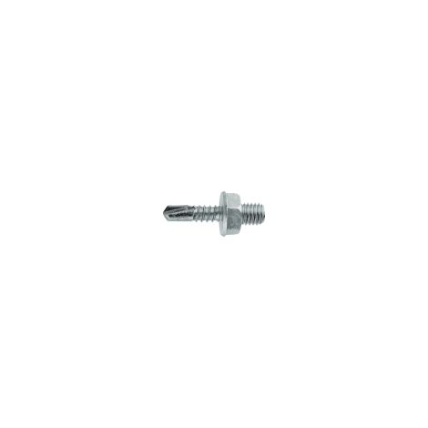 Vis autoperceuse Torab ST 6.3x19 avec embout M7 zinguée TRB - Boite de 100 - CELO - 96320M7TRB