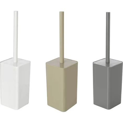 PORTASCOPINO IN PLASTICA MODELLO STAR DIM. CM(LXPXH):8,5X8,5X35 GRIGIO BRAND SRL