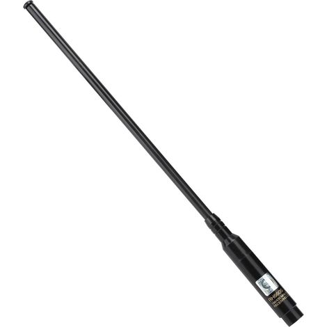 Antenne Portative VHF UHF - Gain Élevé - Impédance 50 Ohms - Connecteur SMA Femelle - Pour Radio Talkie-Walkie - 1 Pièce