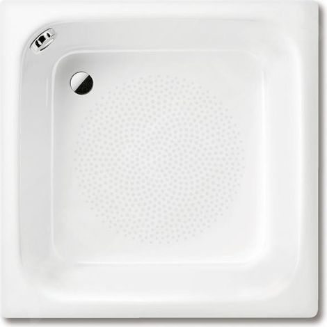 Kaldewei Advantage - Receveur de douche carré Sanidusch 496, 900 x 900 x 250 mm, blanc - Receveur de douche, antidérapant, sans