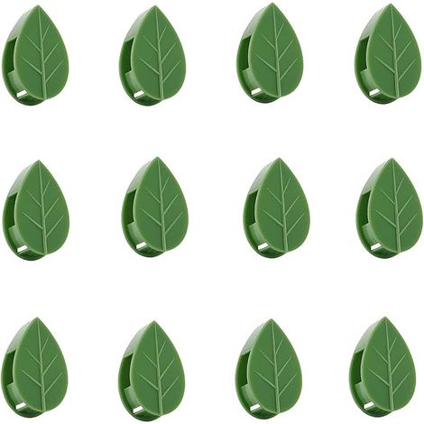 50 clips pour plantes grimpantes, clips pour vignes vertes, clips invisibles pour plantes, clips de fixation pour plantes grimpantes, clips muraux pour plantes, crochets pour vignes, plantes de jardin (1/5)