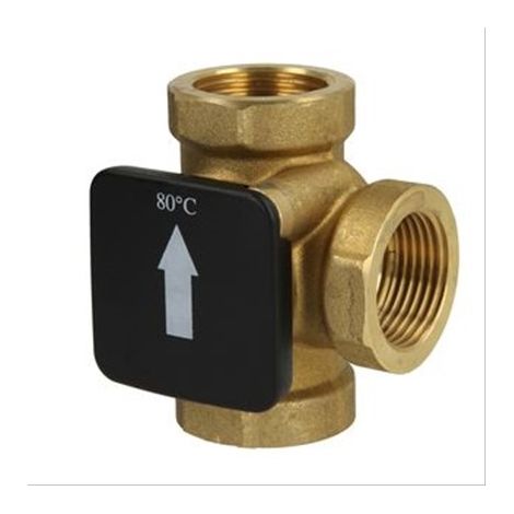 Vanne thermique de charge, FF 1'', 80°C