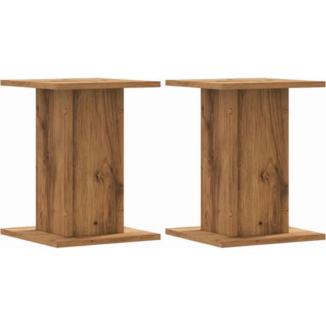 Maison Exclusive - Soportes para plantas 2 uds madera roble artis
