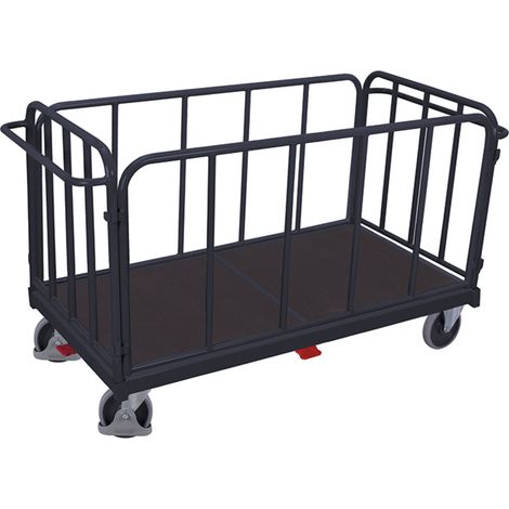 VarioFit Vierwandwagen mit senkrechten Streben RAL 7016 (1/4)