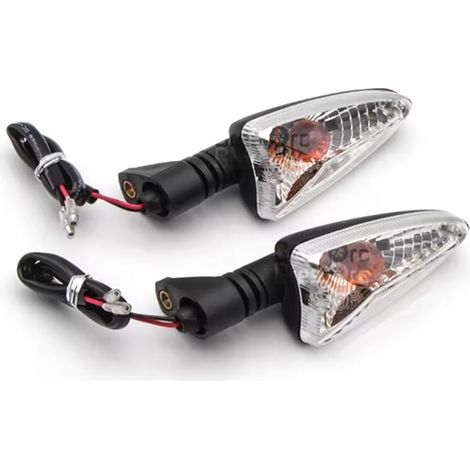 Paar klare Blinker für die Motorräder Daytona 675R (2011–2015) und Tiger 800XC (2011–2015) (1/2)