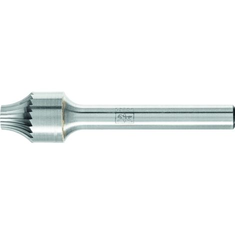PFERD TOOLS Hartmetall Verrundungsfrässtift V Ø 12x15 mm Schaft-Ø 6 mm Z3 universal mittel (1/2)