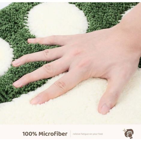 Tappetino da bagno a forma di gatto, extra morbido e assorbente, lavabile in lavatrice, ideale per doccia e bagno, 50 pezzi (1/5)