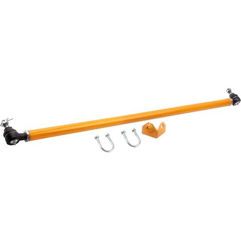 Kit de tringlerie réglable, acier au carbone, longueur maximale 44,29 pouces, longueur minimale 42,99 pouces, poids de l'article 6,26 kg, compatible avec Nissan Patrol GU Y61 (1/5)