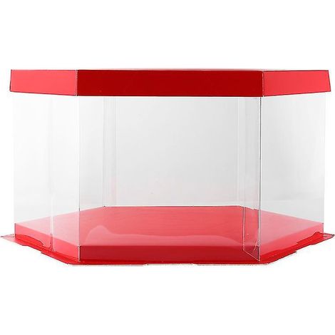 1 boîte cadeau transparente