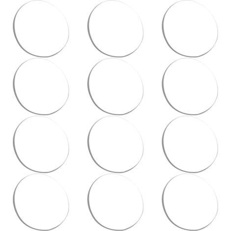 Lot de 12 patins protection transparents pour meubles, antidérapants (1/5)