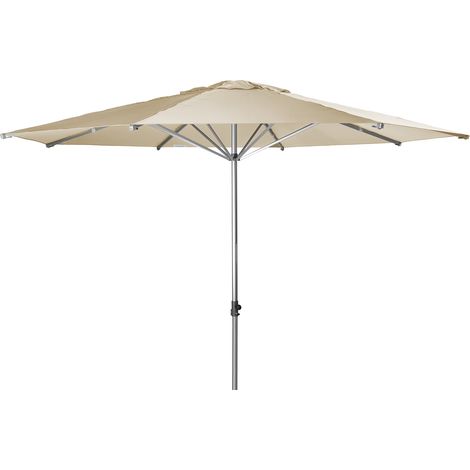Doppler Sonnenschirm/ Großschirm "Alu Expert Teleskop" Ø 4,00 m, natur, ohne Volant, Bezug aus 100% Polyester, Gestell aus Aluminium, 17,1 kg Sonnenschirm / Großschirm "Alu Expert Teleskop 400", inkl. (1/5)