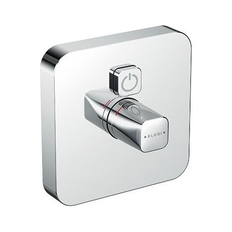 Kludi ferrure à encastrer PUSH metal-Dr-Gri vc