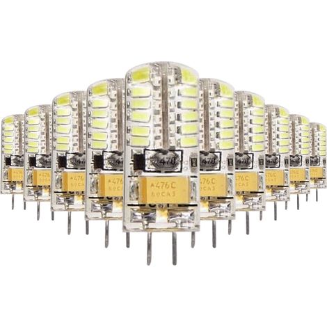 Pack de 10 - Ampoule LED G4 12V 3W SMD2835 24LED 360° - Blanc Neutre - SILUMEN (1/3)