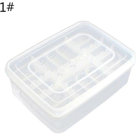 16 cases couveuse œufs reptiles boîte d'incubation pour reptiles conteneur d'éclosion - 1