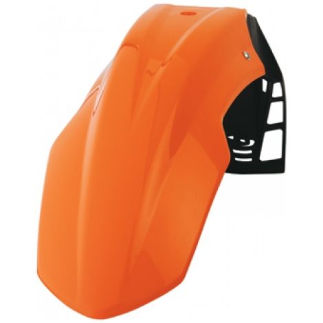 Guardabarros delantero universal Polisport Freeflow naranja duradero