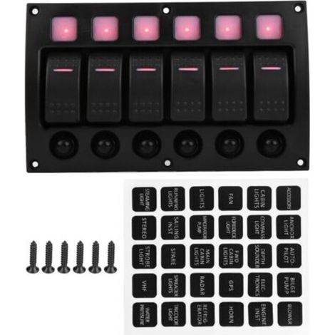Toggle switch panel, widely used, made from high-quality, eco-friendly and durable materials for the home (1/5)