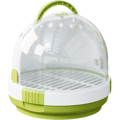 Sac de transport pour oiseaux, sac léger, transparent et respirant avec de multiples ouvertures, cage de transport portable pour petits oiseaux et perroquets (1/2)