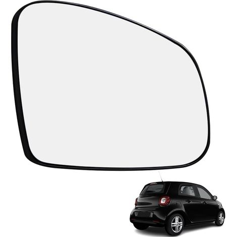 Außenspiegelglas rechts, Außenspiegelglas beheizt, passend für Smart Fortwo Forfour (2015–2019) und Renault Twingo III (2015–2019) (1/5)