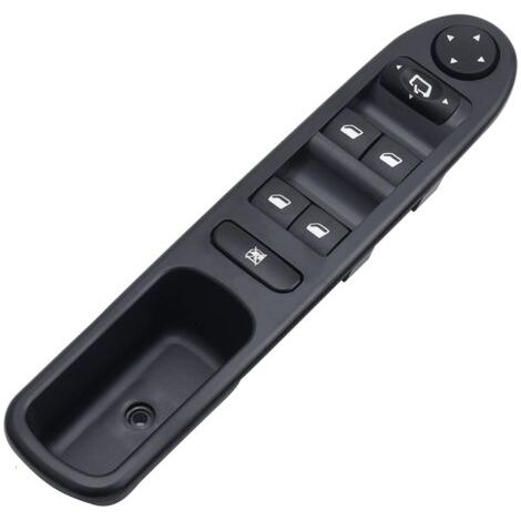 Applicable Commande Bouton Lève Vitre 307, Interrupteur de Fenêtre électrique pour 307SW 307CC 6554.KT 6554KT (1/5)