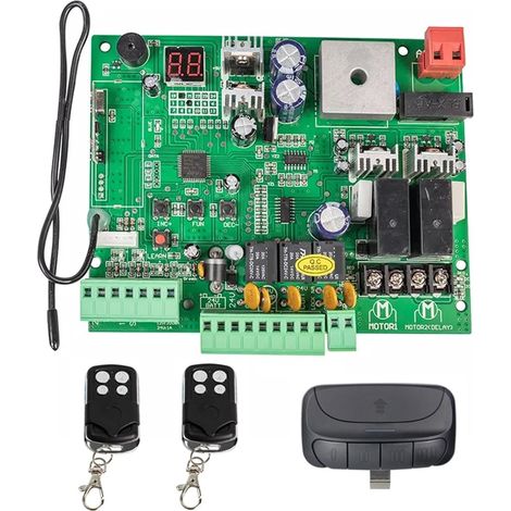 Kit d'ouvre-portes automatiques Carte 12V/24V for panneau de commande d'ouvre-porte pivotant à Double bras automatique système de Center de contrôle intelligent remplacer les raccords pour accessoires (1/5)