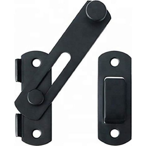 Serrure de porte Serrure à loquet Serrure coulissante pour porte et fenêtre Loquet de verrouillage Verrou de loquet Serrure de port (1/5)