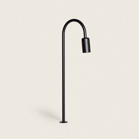 Baliza Exterior LED 6W 60 cm con Pincho Garmil Negro Mate