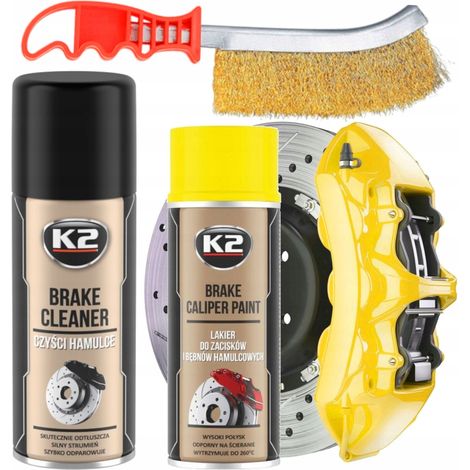Kit di verniciatura spray giallo per pinze freno K2 (1/5)