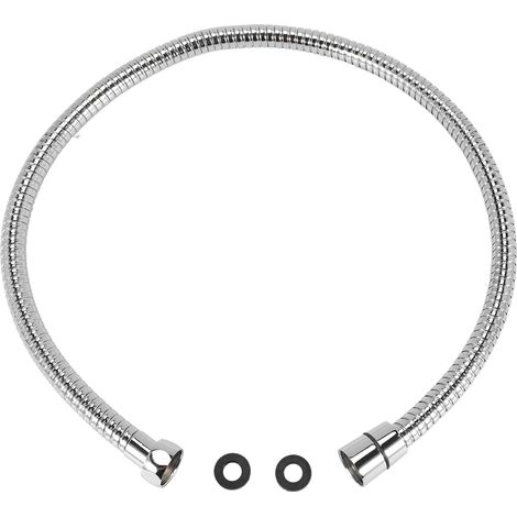 80 cm - En acier inoxydable flexible - Pour bain et douche (1/5)