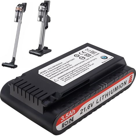 Batterie VCA-SBT90/XAA 3.5Ah,21.6V pour Batterie Samsung Jet 75, Compatible avec Samsung Jet 75+/75 Pet/Jet 90/90+, VS20R9046T3/AA VS20T7536T5/AA 3500 mAh